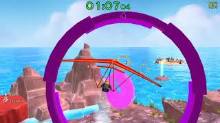 Pilot Sports Hang Glider Gameplay PS4 [upl. by Eecal]