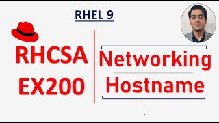 RHCSA Exam Networking Questions  Hostname  RHEL 9 [upl. by Zingg]