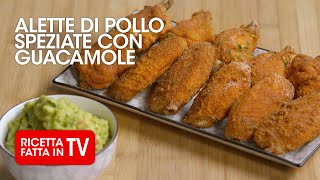 ALETTE DI POLLO SPEZIATE di Benedetta Rossi  Ricetta TV Fatto in Casa per Voi [upl. by Fin858]