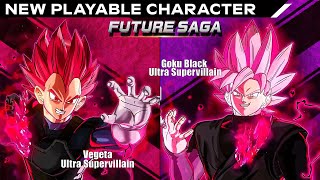 Ultra Supervillain Vegeta amp Goku Black Official Gameplay Trailer  Dragon Ball Xenoverse 2 DLC 17 [upl. by Ritch]