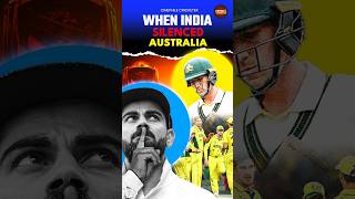 When Indian Cricket Team Silenced Australia in their Country [upl. by Eart]