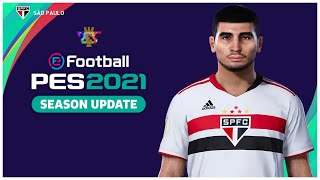 Michel Araújo PES 2021  How to create  Como fazer [upl. by Eekaz]