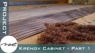 Veneering and Lipping  Making A Krenov Cabinet  Part 15 [upl. by Meehar]