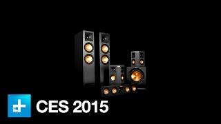 Ears and eyeson with Klipschs new Reference Premiere speakers  CES 2015 [upl. by Justin]