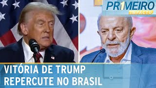 Lula dá parabéns a Trump e deseja quotsorte e sucesso ao novo governoquot  Primeiro Impacto 061124 [upl. by Bordie]