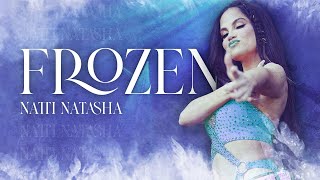 Natti Natasha  Frozen Video official [upl. by Yatnod253]