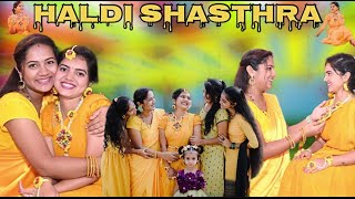 Haldi Shastra 💛🫶Supritha11 chandanavlogs [upl. by Maxa259]