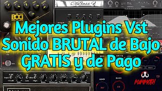 TOP 10 PLUGINS VST d Bajo GRATIS y Pago Rock y Metal  Audio Assault NeuralDsp AuroraDsp Nalex [upl. by Brianna594]