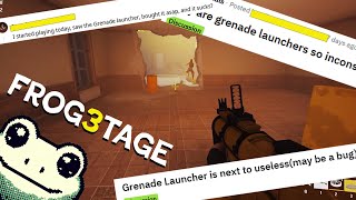 the grenade launcher is quotbalancedquot [upl. by Montfort193]