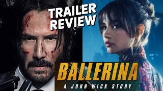 John Wick quotBallerinaquot Trailer Review  Love Child of Black Swan and Rambo [upl. by Selfridge21]