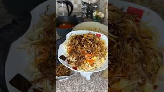 لمحبي الكشري 😋 food koshari explore cooking اكسبلور [upl. by Eylloh147]