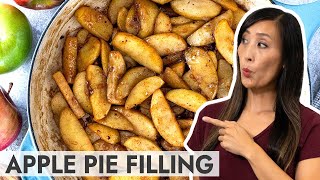 How to Make Homemade Apple Pie Filling  Easy Recipe [upl. by Macdougall]