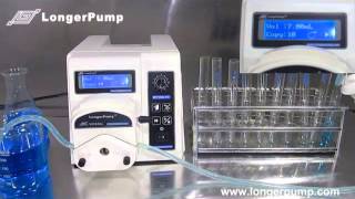 BT100 1F Peristaltic Pump Dispensing Demo [upl. by Laeno]