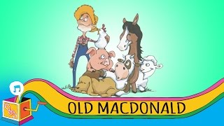 Old McDonald Had A Farm  Animated Karaoke [upl. by Sivehc]