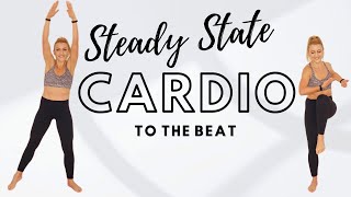 🔥30 Min Cardio To The Beat🔥Steady State Cardio Workout for Weight Loss🔥ALL STANDING🔥NO JUMPING🔥 [upl. by Younger]