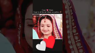 Sath nibhana shaathiya 💗 Gopi ♥️ Ahem hindisong viralshort love viralvideo [upl. by Chappell]