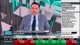 12 Kasım 2024 quotMaden Dünyasıquot Programı Bloomberg HT [upl. by Oeht]