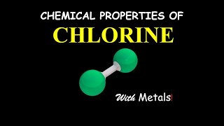 Chlorine Gas Chemical properties Magnesium Sodium and Iron [upl. by Hannavahs]