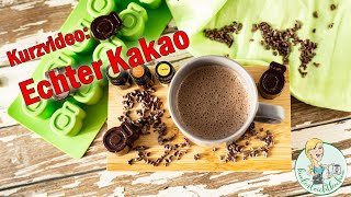 Herstellung von echtem Kakao aus Kakaonibs mit Thermomix und Miximizer [upl. by Enirol626]