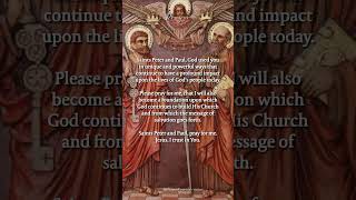 Saint of the Day  November 18 Dedication of the Basilicas of Saints Peter and Paul [upl. by Sinnelg]