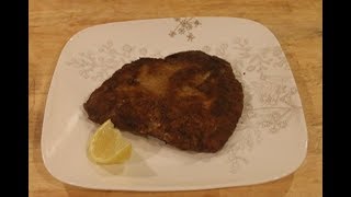 European Pork Schnitzel Recipe [upl. by Euqinehs]