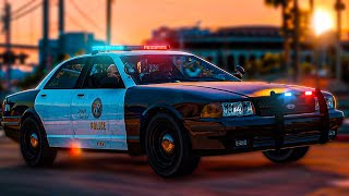 Un VEHICULE GTA 6 sur GTA ONLINE  DLC Police Cruiser Stanier [upl. by Esele]