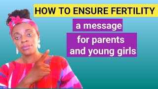 How to ensure fertility for girls when they get married Fertility message for females [upl. by Sulienroc]