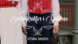 Sockendräkter i Dalarna  Stora Skedvi [upl. by Ehcropal]