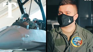 Ukraines fighter pilots fly advanced F16s for war with Russia [upl. by Nai898]