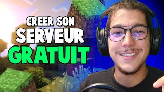 CREER un SERVEUR minecraft GRATUIT pour jouer entre amis en 2024 [upl. by Yddet]