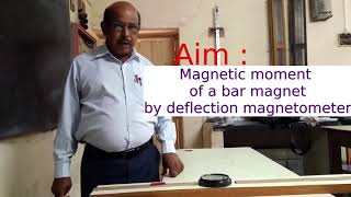 Magnetic moment of a bar magnet [upl. by Akeihsat]