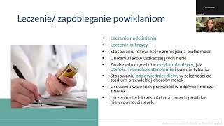 Webinar Dietoterapia pacjentów nefrologicznych  wyzwania dla dietetyka  dr Paulina BorekTrybała [upl. by Irrac]