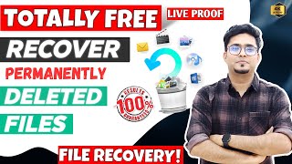 TOTALLY FREE  DATA Recovery Software 2023  Recover Permanently Deleted Files 100 FREE ✅ PART2 [upl. by Deaner]