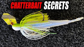 The SECRETS Out The Only CHATTERBAIT you NEED [upl. by Ttennaj]