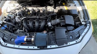 Corksport Short Ram Intake vs Stock Air Box 4th Gen Mazda 3 [upl. by Damahom]