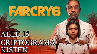 FAR CRY 6  ALLE 15 Criptograma Kiste TrophäeFast Guide [upl. by Barris]