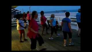 Vanilla Soul Fridays Line Dance Class  Video by HFSLDN 070612 [upl. by Juakn]