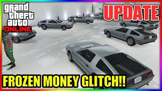 NEW‼️ FROZEN MONEY GLITCH 🤯 gta 5 online all consoles [upl. by Tyra]