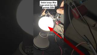 make a dimmer to regulate the brightness and dimness of 220V lights short tutorial idea [upl. by Tjader108]