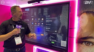 InfoComm 2021 Clevertouch Shows Off UX Pro Display Plus Room Booking and Digital Signage Solutions [upl. by Ainit427]