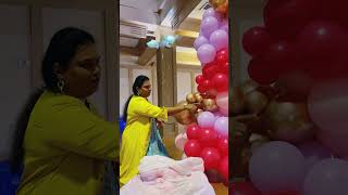 🔥3Million ViewsMinivlog100என்னுடைய கை வண்ணத்தில் மீண்டும் ஒரு பலூன் டெக்கரேஷன்balloon decoration [upl. by Meadow351]