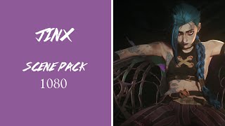 Jinx SCENE PACK for edits 1080  Arcane [upl. by Suilmann688]