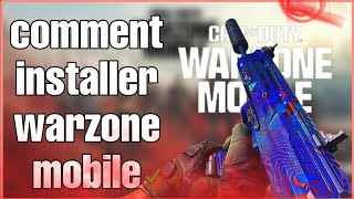 comment installer warzone mobile facilement [upl. by Immij]