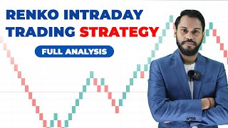 RENKO TRADING STRATEGY FOR INTRADAY  RENKO AND MOVING AVERAGE  RENKO CHART STRATEGY RENKO ZERODHA [upl. by Halley]