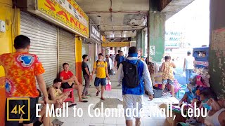 E Mall to Colonnade Mall Cebu Philippines【4K】 [upl. by Onimixam]