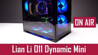 LianLi O11 Dynamic Mini  Review  AIR cooled build  ATX MicroATX amp MiniATX compatible PC case [upl. by Akanke365]