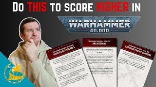 How to score MORE secondaries in WARHAMMER 40k [upl. by Anod]