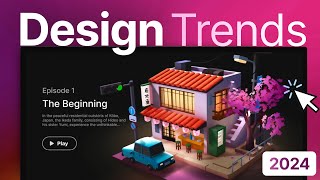 Top 2024 Web Design Trends [upl. by Sedgewinn]