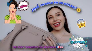 Lo que traigo en mi bolsa  Maestra de idiomas 🇫🇷🇬🇧🇩🇪 [upl. by Gnidleif452]