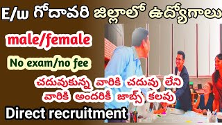 Latest jobs in Rajahmundry and kakinada jobs today 2022  Ew Godavari district jobs [upl. by Biamonte]